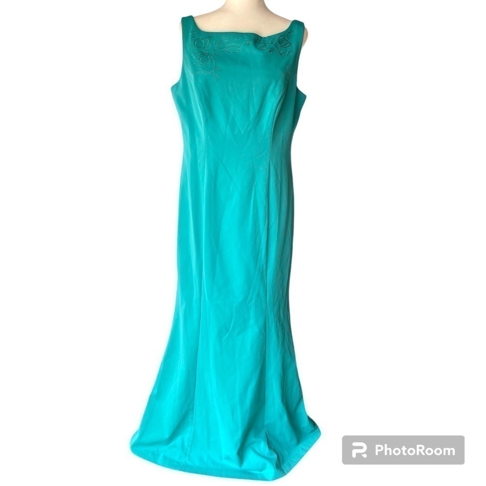 Kay Unger Womens Plus Size Formal Dress Mother of the Bride Prom Dress Gown, 16